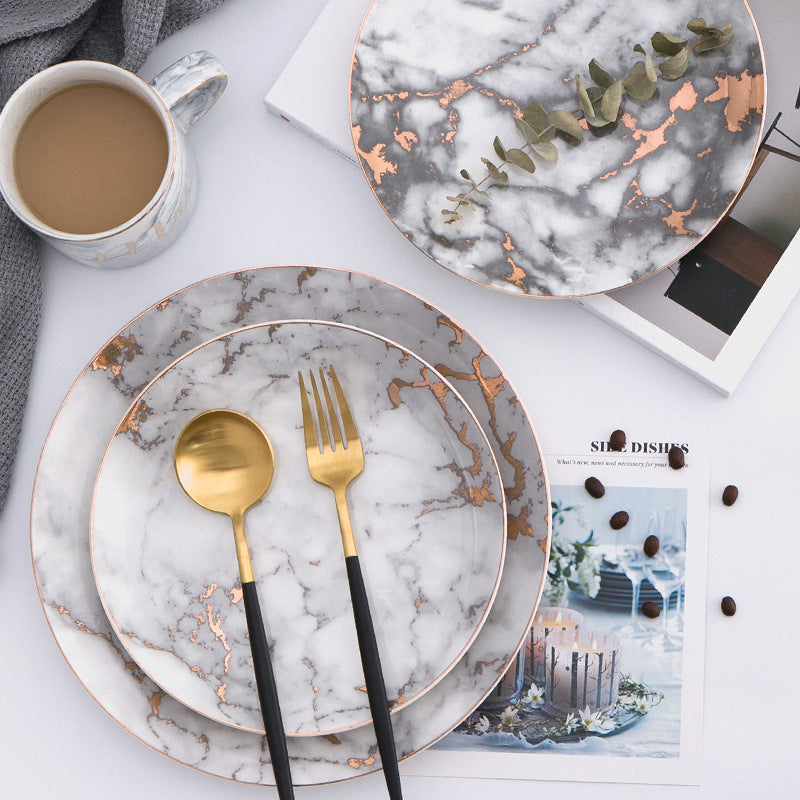 Ceramic Dinner Plate Set of 3 3