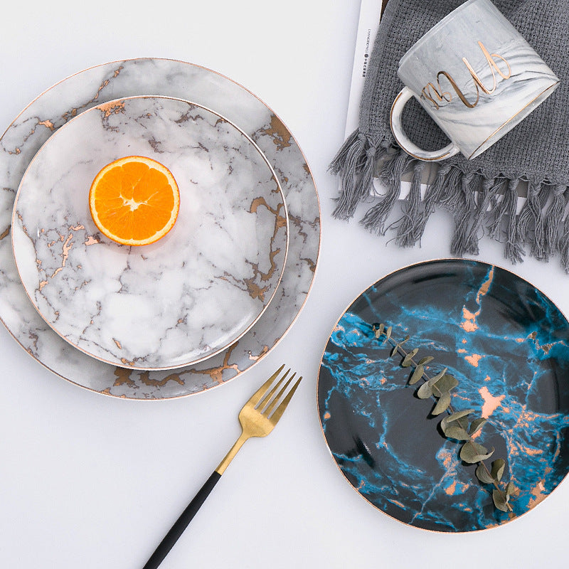 Ceramic Dinner Plate Set of 3 4
