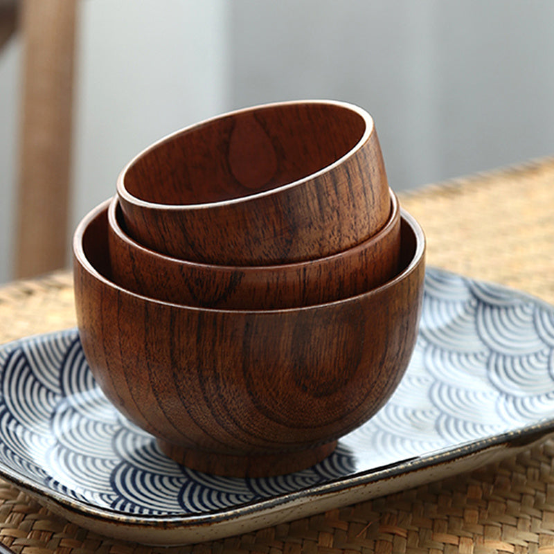 Wooden Serving Bowl 3