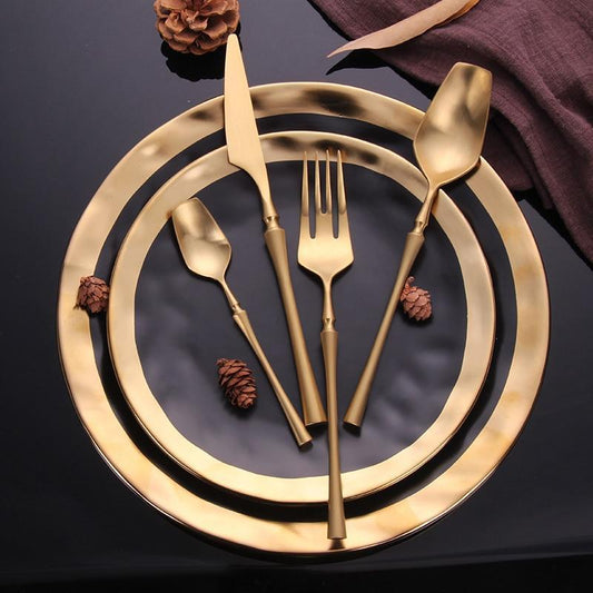 8 Piece Contemporary Cutlery Sets – Stainless Steel Cutlery Set 1